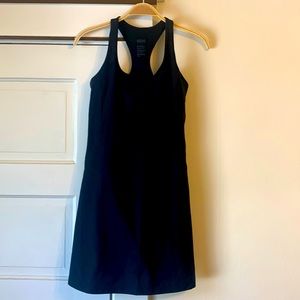 Girlfriend Collective Black Paloma Racerback Dress